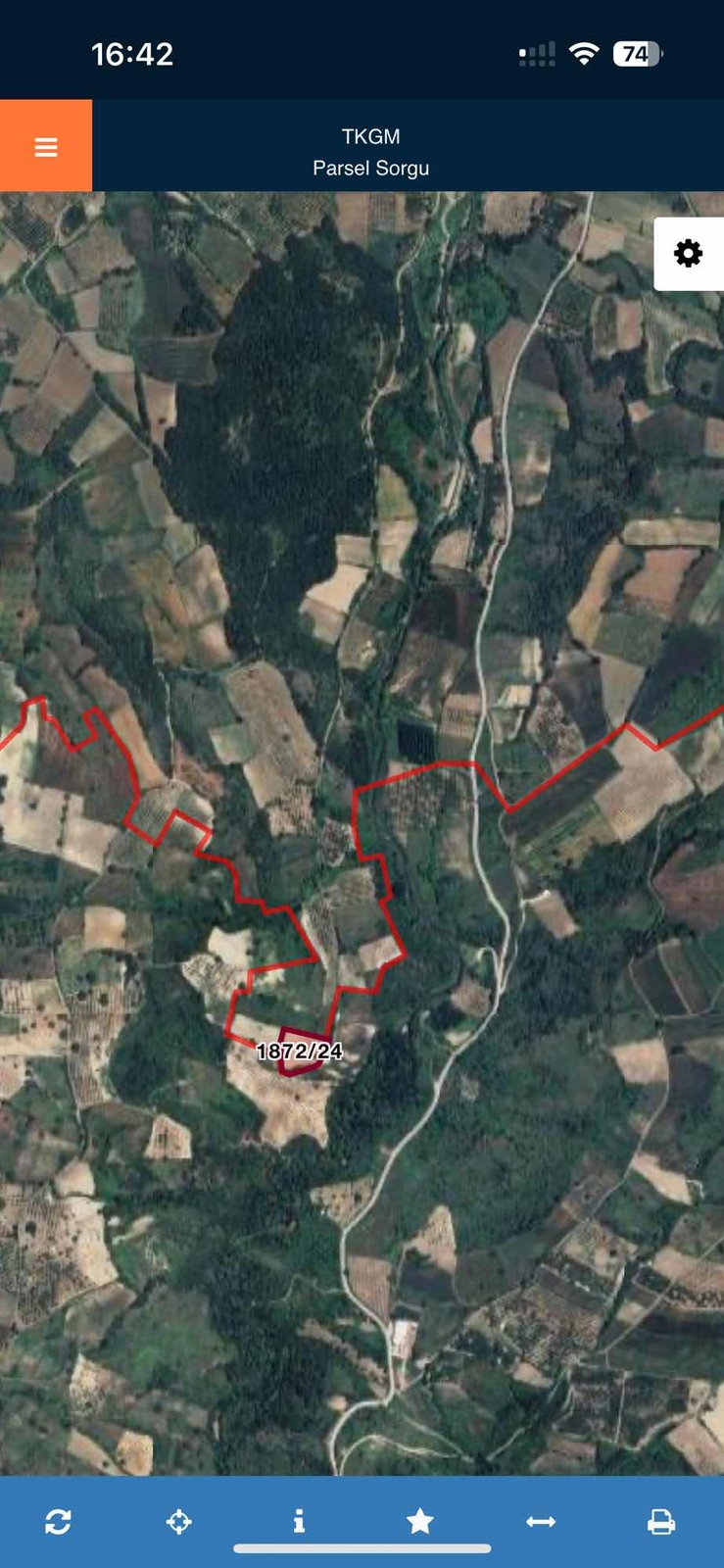 AKGÜN'DEN SATILIK ORTAKÖY MH 6212m2 TARLA !